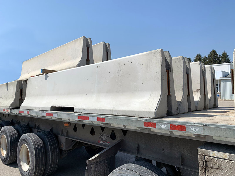 Concrete Barrier Wall McLean Taylor